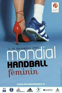 Mondial Handball Féminin affiche
