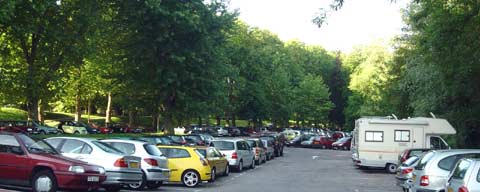 Parking du camping de Metz