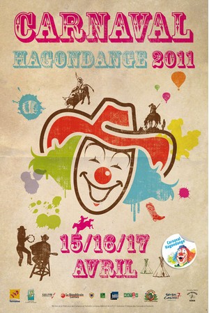 affiche du carnaval d'Hagondange
