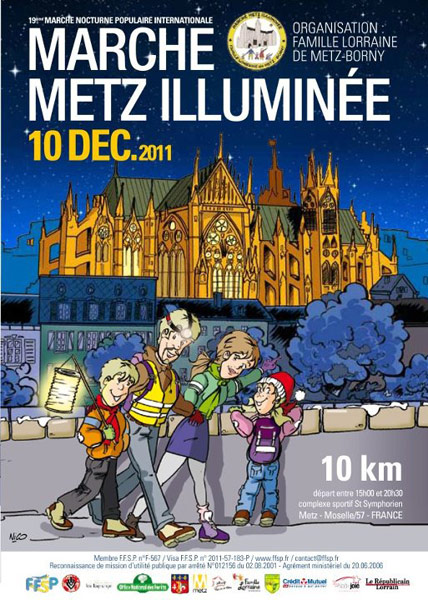 Metz Marche Illuminée 2011