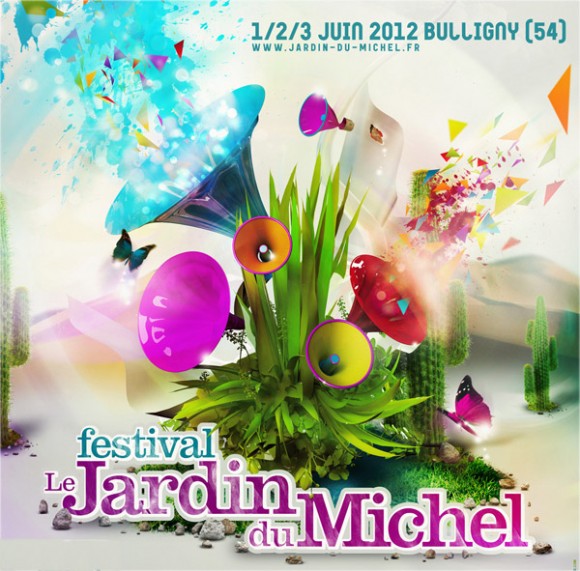 affiche festival jardin du michel 2012
