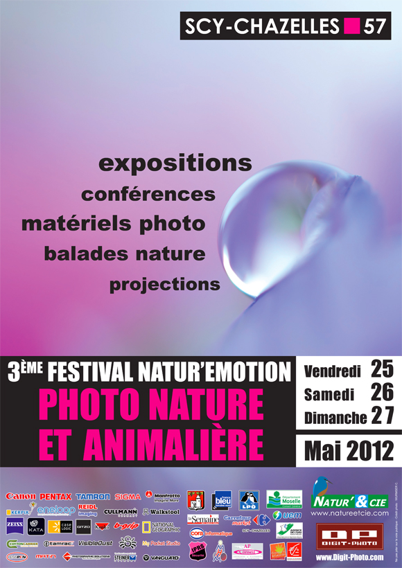 Affiche du festival NaturEmotion 2012