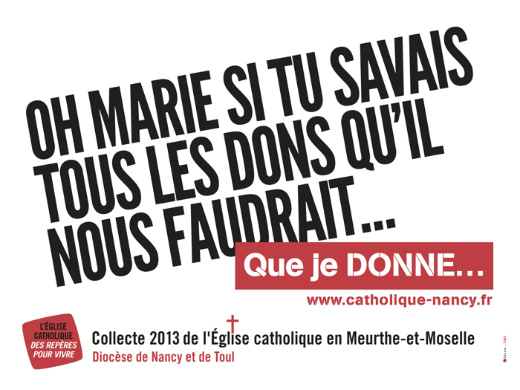 Affiche du diocèse de Nancy-Toul