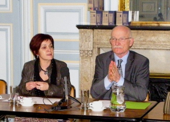 Dominique Gros, maire de Metz, et Danièle Bori, adjointe municipale chargée de l'enseignement, très à l'aise avec la réforme. Photo : Tout-Metz