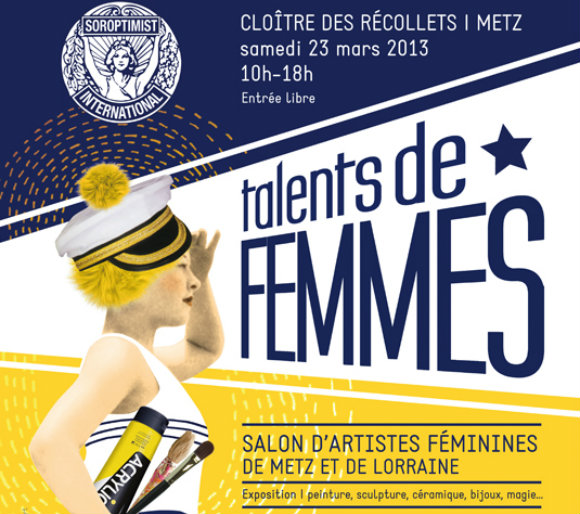 Affiche Talents de Femme Metz 2013