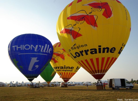 La montgolfière Région Lorraine -  Lorraine Mondial Air Ballon - 2013 - Photo : Tout-Metz.com