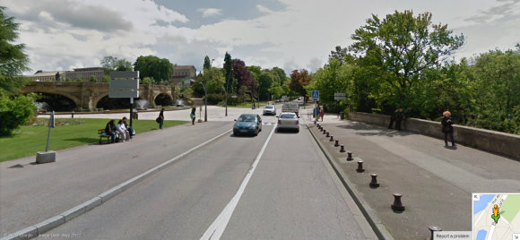 Le défilé aura lieu sur le Boulevard Poincaré - Image : Google Street View