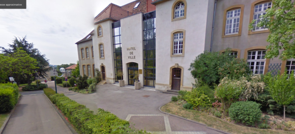 La mairie de Moulins les Metz - Image Google Street View