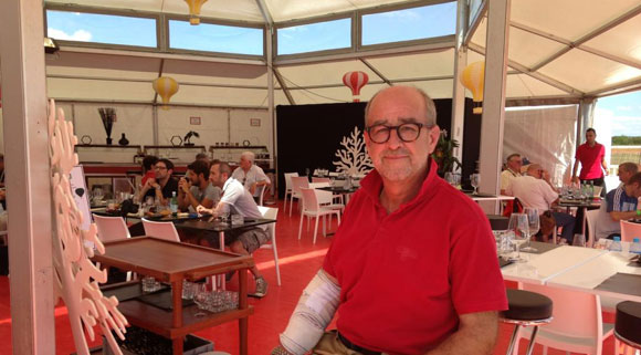 Philippe Buron Pilâtre après le bilan du Lorraine Mondial Air Ballons 2013