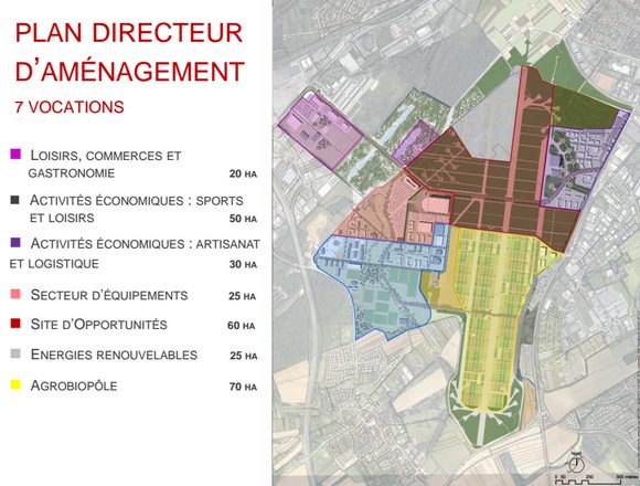 Le plan directeur d'aménagement de la BA 128 voté par les élus de Metz Métropole.