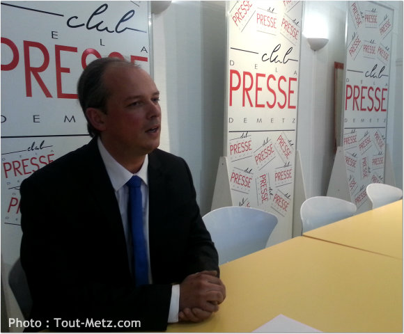 Xavier KORMANN annonce sa candidature aux municipales 2014 à Metz.