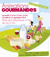 animations gourmandes 2014