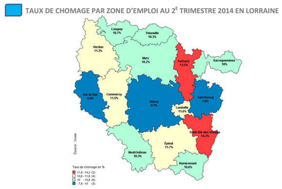 Source : Préfecture de la Région Lorraine