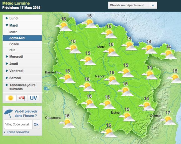 Source : Meteo France.