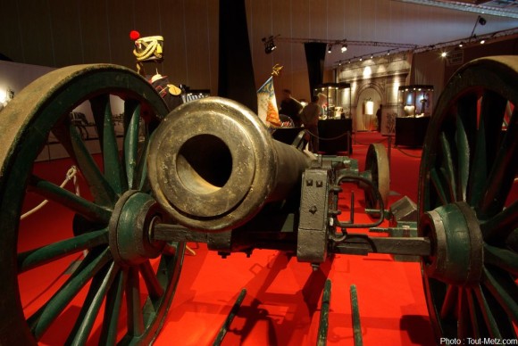 Un modèle de canon, le préféré de Napoléon pour sa facilité de déplacement et de mise en batterie.