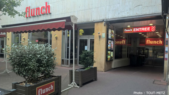 Au centre-ville de Metz, le service de restauration Flunch fermera ses portes le 30 juin 2015.