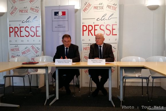 Le Préfet de la Moselle et le Maire de Metz annoncent le démantèlement du camp de Blida à Metz - Septembre 2016