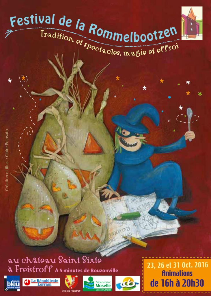 Halloween au Château Saint Sixte à Freistroff 2016