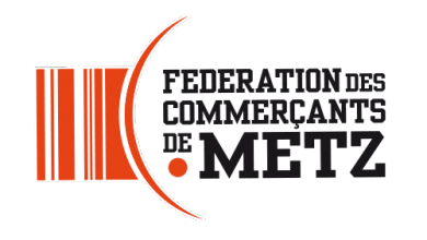 logo de la fédération des commerçants de Metz
