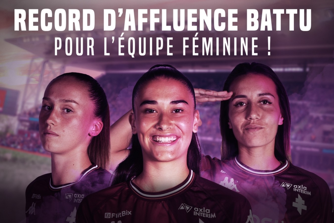 Un nouveau record d’affluence pour les féminines du FC Metz