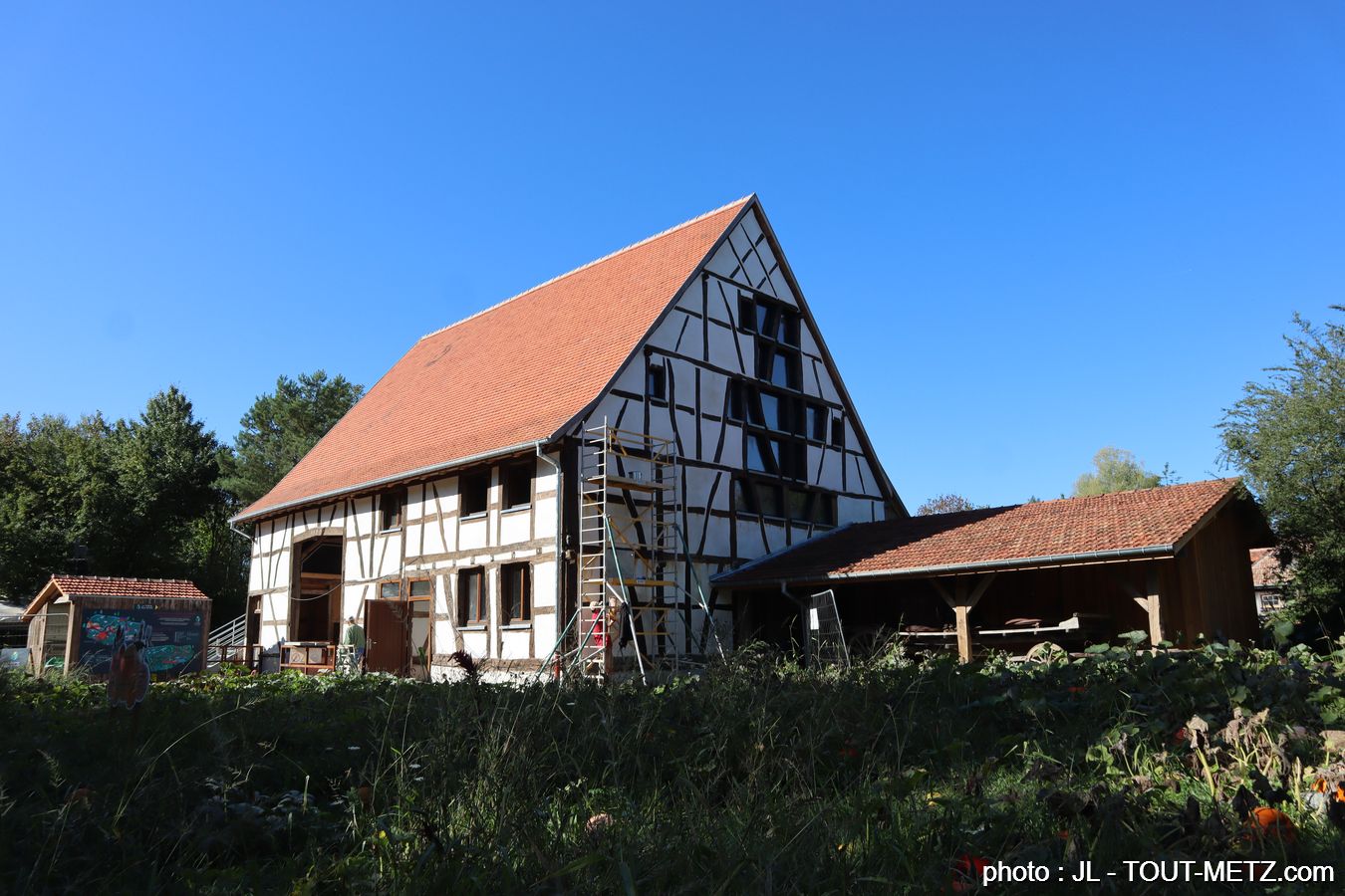 Un nouvel espace dédié à l’agriculture au parc de Sainte-Croix