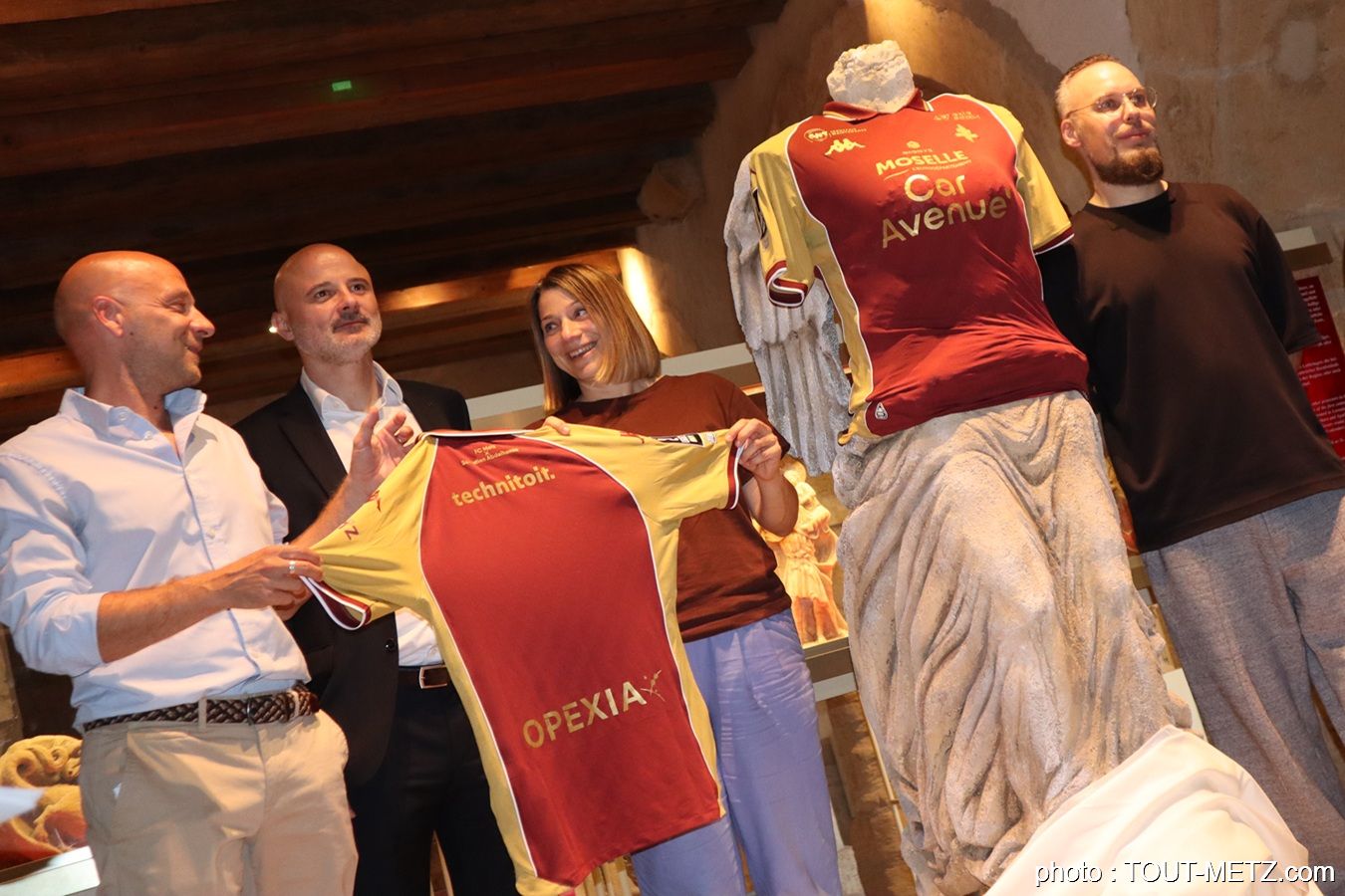 La pierre de Jaumont s’invite sur le nouveau maillot domicile 2026-2027 du FC Metz