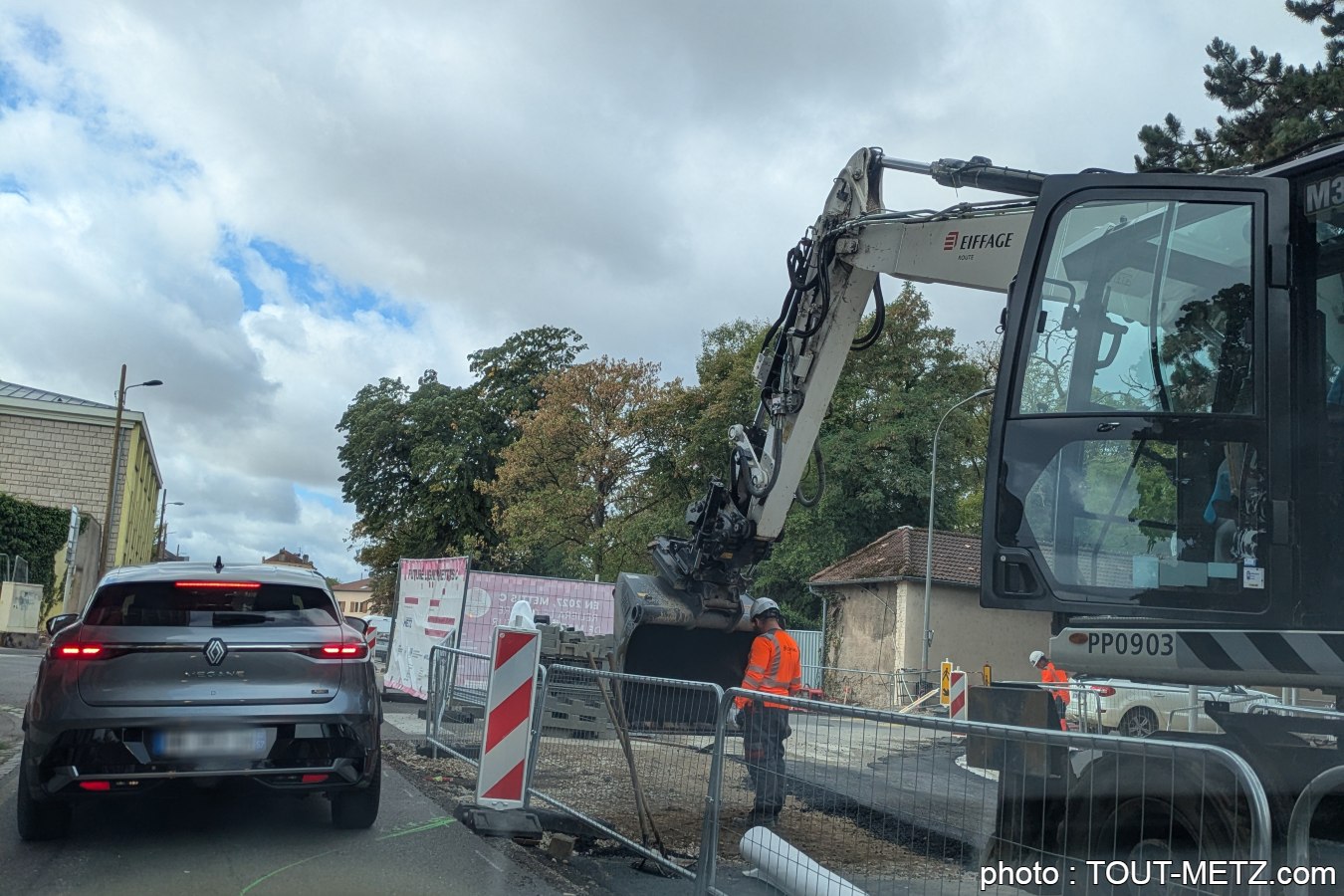 À Montigny-lès-Metz, le chantier Mettis C bat son plein